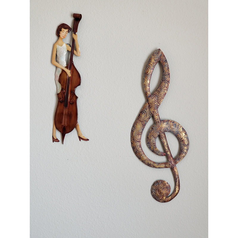 Winston Porter Traditional Music Note Metal Wall Decor & Reviews Wayfair